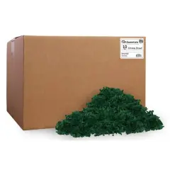 PA Essentials Crinkle Shred Box, 10lb. Emerald