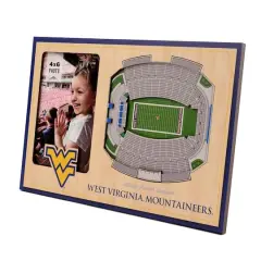 College Football 3D StadiumViews Picture Frame West Virginia Mountaineers