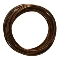 The Beadsmith&reg; Wire Elements&trade; 18 Gauge Tarnish Resistant Square Soft Temper Wire, 7yd. Vintage Bronze