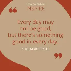 TF Publishing 2024 Inspire Wall Calendar