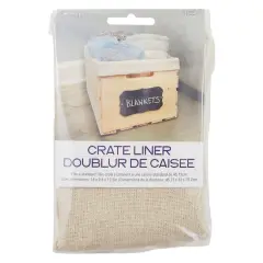 Surface Appeal&trade; 18" Crate Liner Natural
