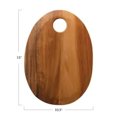 Hello Honey&reg; 13" Suar Wood Cheese/Cutting Board
