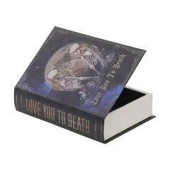 12" Skeleton Couple Book Box Tabletop D&eacute;cor by Ashland&reg;