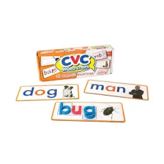 Junior Learning&reg; CVC Word Strips Magnetic Learning Set