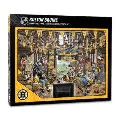 NHL Barnyard Fans 500 Piece Puzzle Boston Bruins