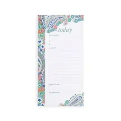 Vera Bradley&reg; Citrus Paisley Daily Planner List Pad