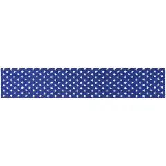 72" Blue & White Stars Patriotic Table Runner