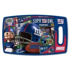 NFL Retro Series Cutting BoardNew York Giants
