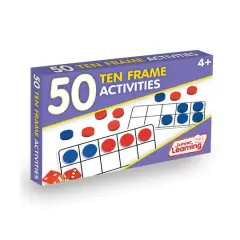 Junior Learning&reg; 50 Ten Frame Activities Learning Set