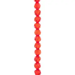 Preciosa Glass Crystal Round Beads, 6mm by Bead Landing&trade; Hyacinth