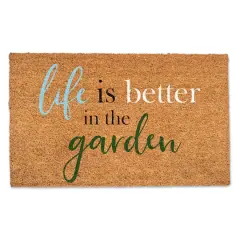 Life is Better in the Garden Doormat
