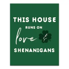 Love and Shenanigans 11" x 14" Canvas Wall Art