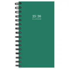 TF Publishing 2025-2026 Grass Green Small Weekly/Monthly Planner
