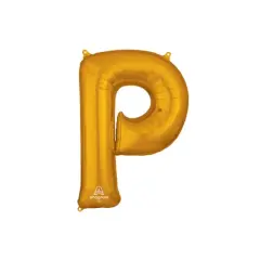 32" Gold Letter Foil Balloon P