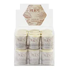 Root Candles Scented 20 Hour Beeswax Blend Votive Candles, 18ct. Leaves and Cashmere