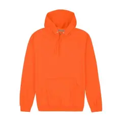 Fruit of the Loom Eversoft Fleece Pullover HoodieSafety Orange