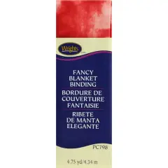 Wrights&reg; Fancy Blanket Binding, 4.75yd.