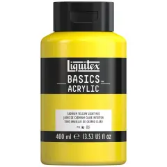Liquitex&reg; BASICS&trade; Acrylic Paint, 13.5oz. 159 Cadmium Yellow Light Hue