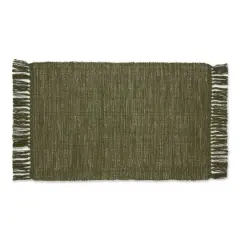 DII&reg; 2-Tone Ribbed Rug, 2ft. x 3ft. Sage/Off White