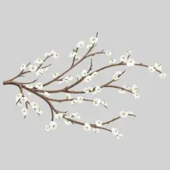 RoomMates White Blossom Branch Giant Decals