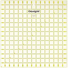 Omnigrid Square Quilting & Sewing Ruler, 15" x 15"