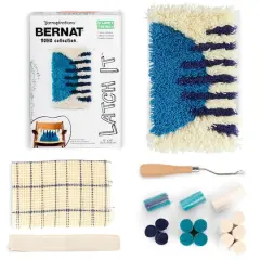 Bernat&reg; Latch It&trade; Cosmic Collision Boho Yarn Kit