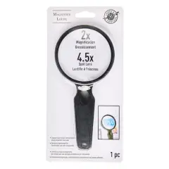 2x to 4.5x Bifocal Lens Hand Magnifier by Loops & Threads&reg;