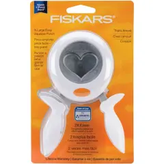 Fiskars&reg; 2" X-Large Heart Squeeze Punch