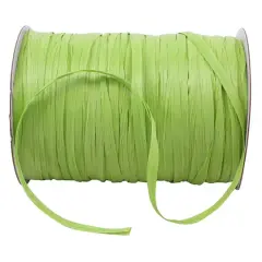 JAM Paper 1/4" Matte Raffia Ribbon, 100yd. Celadon