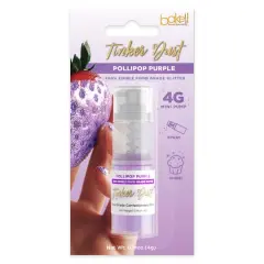 Bakell&reg; Tinker Dust Edible Glitter Pollipop Purple