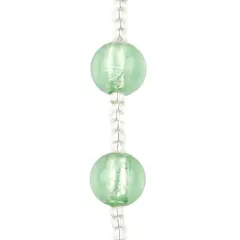 Green Lampwork Glass Round Beads by Bead Landing&trade;