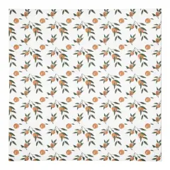 Peachy Pattern 10" x 10" Cotton Twill Napkin