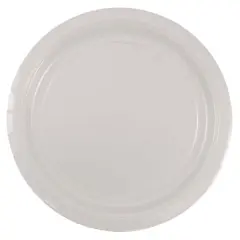 JAM Paper 9" Paper Party Plates, 50ct. White