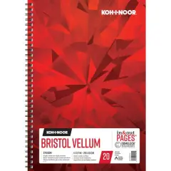 Koh-I-Noor&reg; Spiral Bristol Vellum Pad