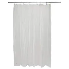 Bath Bliss Premium Shower Curtain Liner Frost