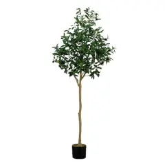 5ft. Potted Artificial Olive Tree