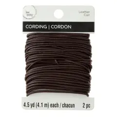 Brown Leather Cording by Bead Landing&trade;