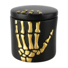 Skelton Hand Midnight Woods Scented Ceramic Jar Candle by Ashland&reg;