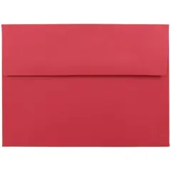 JAM Paper A7 Red Invitation Envelopes