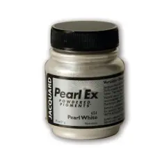 Jacquard Pearl Ex Powdered Pigments&trade;, 0.75oz. 651 Pearl White