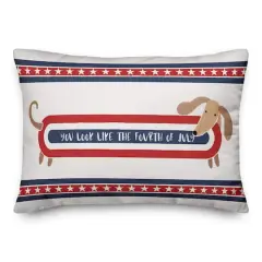 20" x 14" Like the Fourth of July Indoor Outdoor Pillow