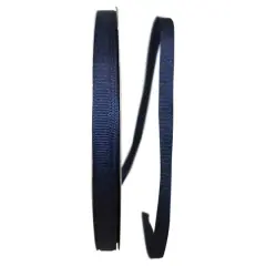 JAM Paper 3/8" Grosgrain Texture Ribbon Navy