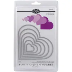 Sizzix&reg; Framelits&trade; Hearts Die Set