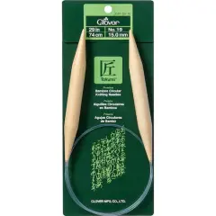 Clover Takumi&reg; 29" Bamboo Circular Knitting Needles