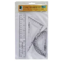 Art Alternatives Combo Geometry Set with 8" Ruler