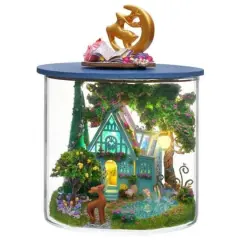 Wizardi Abundant Moment Miniature Dollhouse Roombox Kit