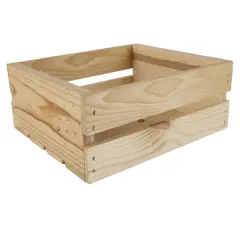 11" Half Wood Crate by Make Market&reg;