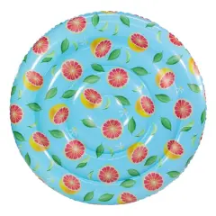 PoolCandy Giant Grapefruit Print Island Float