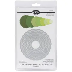 Sizzix&reg; Framelits&trade; Scallop Circles Die Set