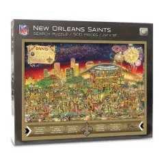 Joe Journeyman NFL 500 Piece Jigsaw Puzzle New Orleans Saints